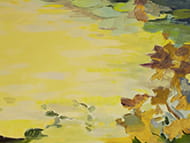 waterlily mural